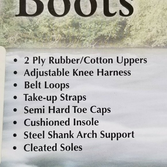 Caddis Wading Mens Size 7 Rubber Hip Height Boots main image 5